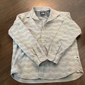 North Face button up